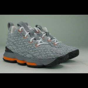 Nike Lebron XV (15) wolf grey preschool 1y